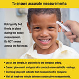 Temporal Contact Thermometer Adtemp™ 427 Temporal Probe Handheld - BeHope