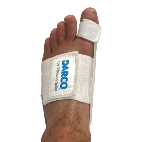 Toe Splint TAS™ One Size Fits Most Strap Closure Foot - BeHope