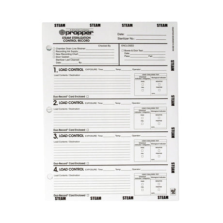 Sterilization Record Envelope Steam - BeHope