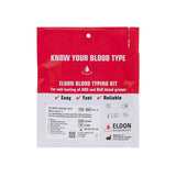 Blood Bank Test Kit Eldoncard® Abo-rh Blood Typing Single Test - Behope