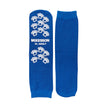 Slipper Socks McKesson Terries™ Unisex Adult X-Large Single Tread Single Patient Use Royal Blue - BeHope