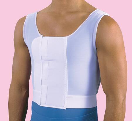 Post-Surgical Vest Medium White - BeHope