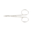 Iris Scissors Miltex® 4 Inch Length OR / Surgical Grade German Stainless Steel NonSterile Finger Ring Handle Curved Sharp Tip / Sharp Tip - BeHope