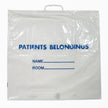 Patient Belongings Bag DawnMist 18-1/2 X 20 Inch Plastic White - BeHope