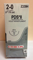 Absorbable Suture With Needle Pds™ Ii Polydioxanone Ct-1 1/2 Circle Taper Point Needle Size 2-0 Monofilament - Behope