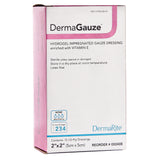 Hydrogel Wound Dressing DermaGauze® Impregnated 2 X 2 Inch Sterile - BeHope