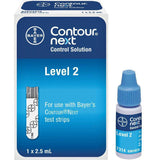 Blood Glucose Control Solution Contour® Next 2.5 mL Level 2 - BeHope