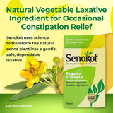 Laxative Senokot® Tablet 50 per Bottle 8.6 mg Strength Sennosides - BeHope