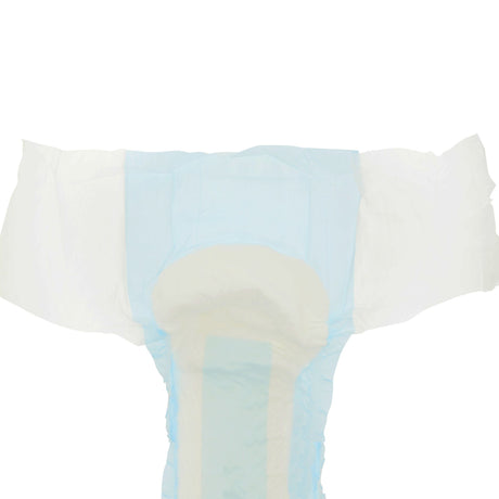 Unisex Adult Incontinence Brief Wings™ Basic Large Disposable Moderate Absorbency - BeHope