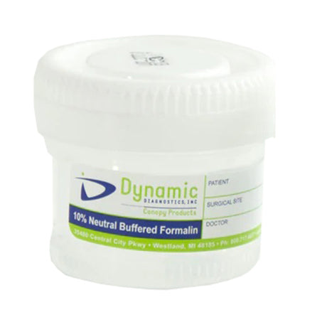 Prefilled Formalin Container 20 mL Fill in 40 mL (1.35 oz.) Screw Cap Patient Information NonSterile - BeHope