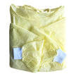 Protective Procedure Gown X-Large Yellow NonSterile Not Rated Disposable - BeHope