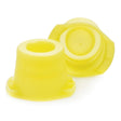 McKesson Tube Closure Polyethylene Snap Cap Yellow 12 mm / 13 mm / 16 mm (Universal) Fits Most 12mm, 13mm and 16mm Evacuated Glass Blood Collection Tubes and Plastic Test Tubes NonSterile - BeHope