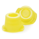 McKesson Tube Closure Polyethylene Snap Cap Yellow 12 mm / 13 mm / 16 mm (Universal) Fits Most 12mm, 13mm and 16mm Evacuated Glass Blood Collection Tubes and Plastic Test Tubes NonSterile - BeHope