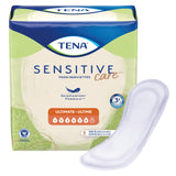 Bladder Control Pad TENA Sensitive Care Ultimate 16 Inch Length Heavy Absorbency Dry-Fast Core One Size Fits Most