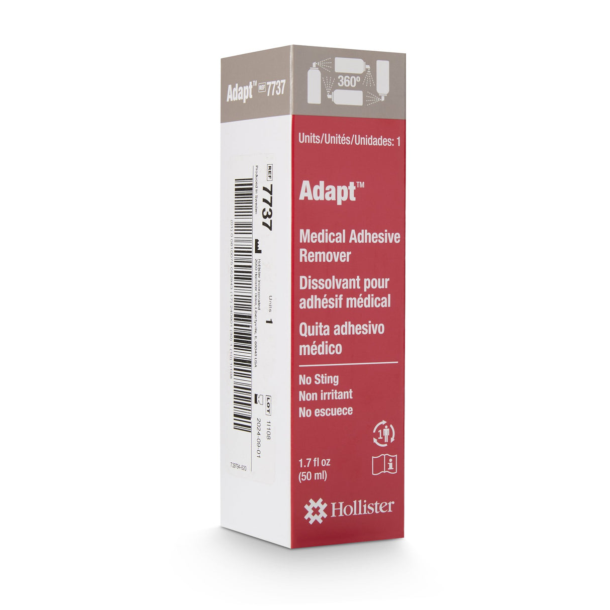 Adhesive Remover Adapt Spray 50 mL - BeHope