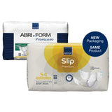 Unisex Adult Incontinence Brief Abena® Slip Premium S4 Small Disposable Heavy Absorbency - BeHope