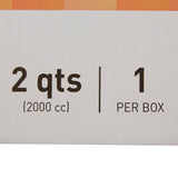 Sitz Bath McKesson Round Gray Plastic 2000 mL Bag Graduated, 500 mL Increments up to 2000 mL - BeHope