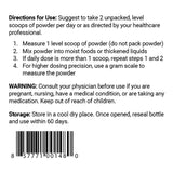 Pediatric Oral Supplement NanoVM 4 - 8 Years Unflavored 275 Gram Jar Powder Vitamins / Minerals Food Allergies