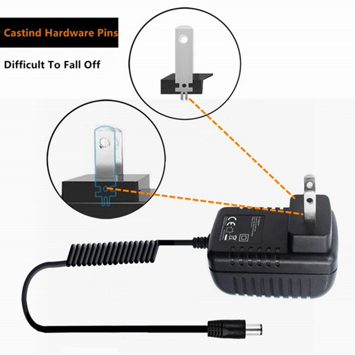 Feeding Pump Power Cord Kangaroo™ Joey - BeHope