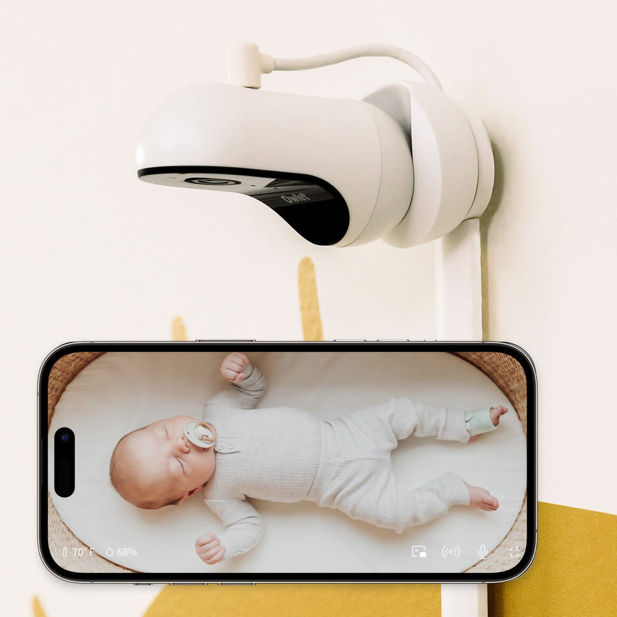 Baby Monitoring System Owlet® Bedtime Blue - BeHope