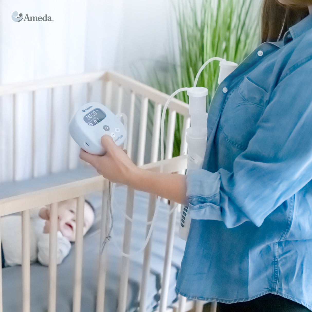 Double Electric Breast Pump Kit Ameda® Mya™ Joy Plus - BeHope