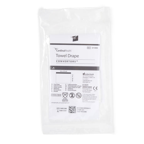 General Purpose Drape Towel Drape with Adhesive Strip 18 W X 12 L Inch Sterile - BeHope