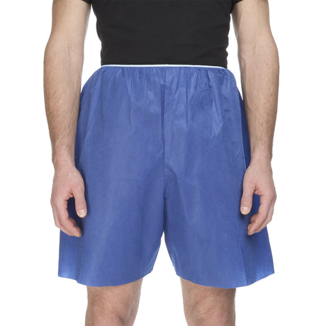 Exam Shorts McKesson 2X-Large Blue SMS Adult Disposable - BeHope