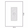 Cardiovascular Drape Brachial Angiography Drape 44 W X 31 L Inch Sterile - BeHope