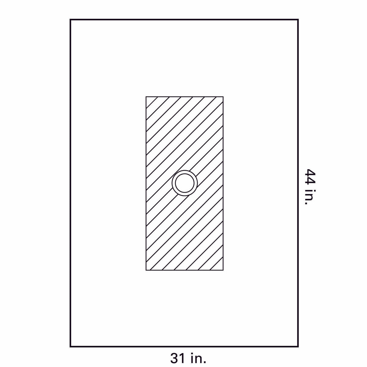 Cardiovascular Drape Brachial Angiography Drape 44 W X 31 L Inch Sterile - BeHope