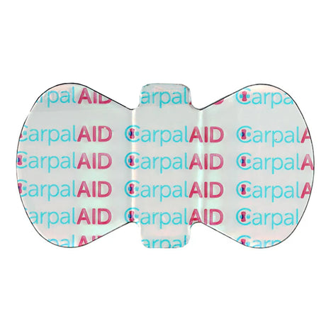 Hand-Based Carpal Tunnel Support Carpal AID® Patch Plastic Left or Right Hand Clear Small - BeHope