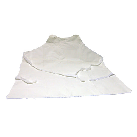 Smoker's Apron No-Flame™ One Size Fits Most Pullover Style White Reusable - BeHope