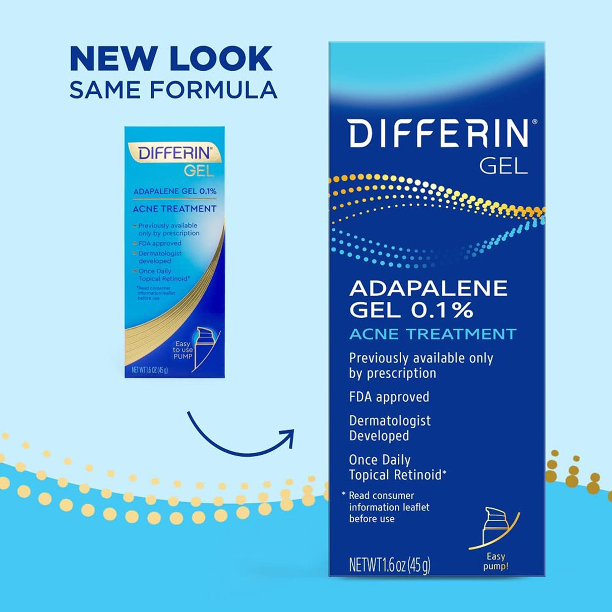 Acne Treatment Differin 45 Gram Gel