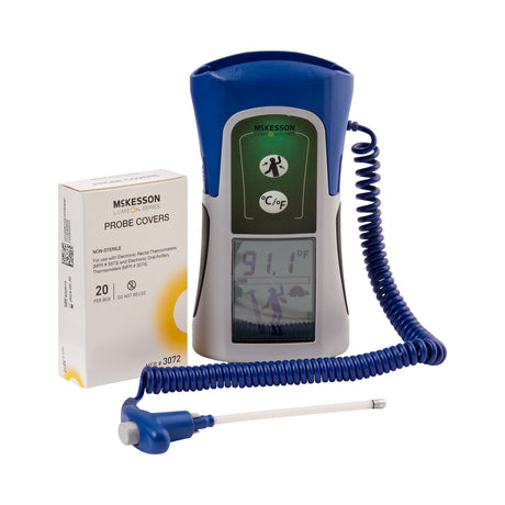 Electronic Probe Thermometer McKesson LUMEON™ Oral / Axillary Probe Handheld - BeHope