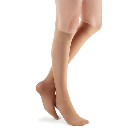 Compression Stocking 3M™ Futuro™ Knee High Large Nude Closed Toe