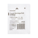 Fluff Bandage Roll McKesson 2-1/4 Inch X 3 Yard 6-Ply Sterile 1 per Pouch - BeHope