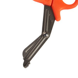 Trauma Shears McKesson Medicut™ Orange 7-1/4 Inch Length Medical Grade Stainless Steel NonSterile Finger Ring Handle Blunt Tip / Blunt Tip
