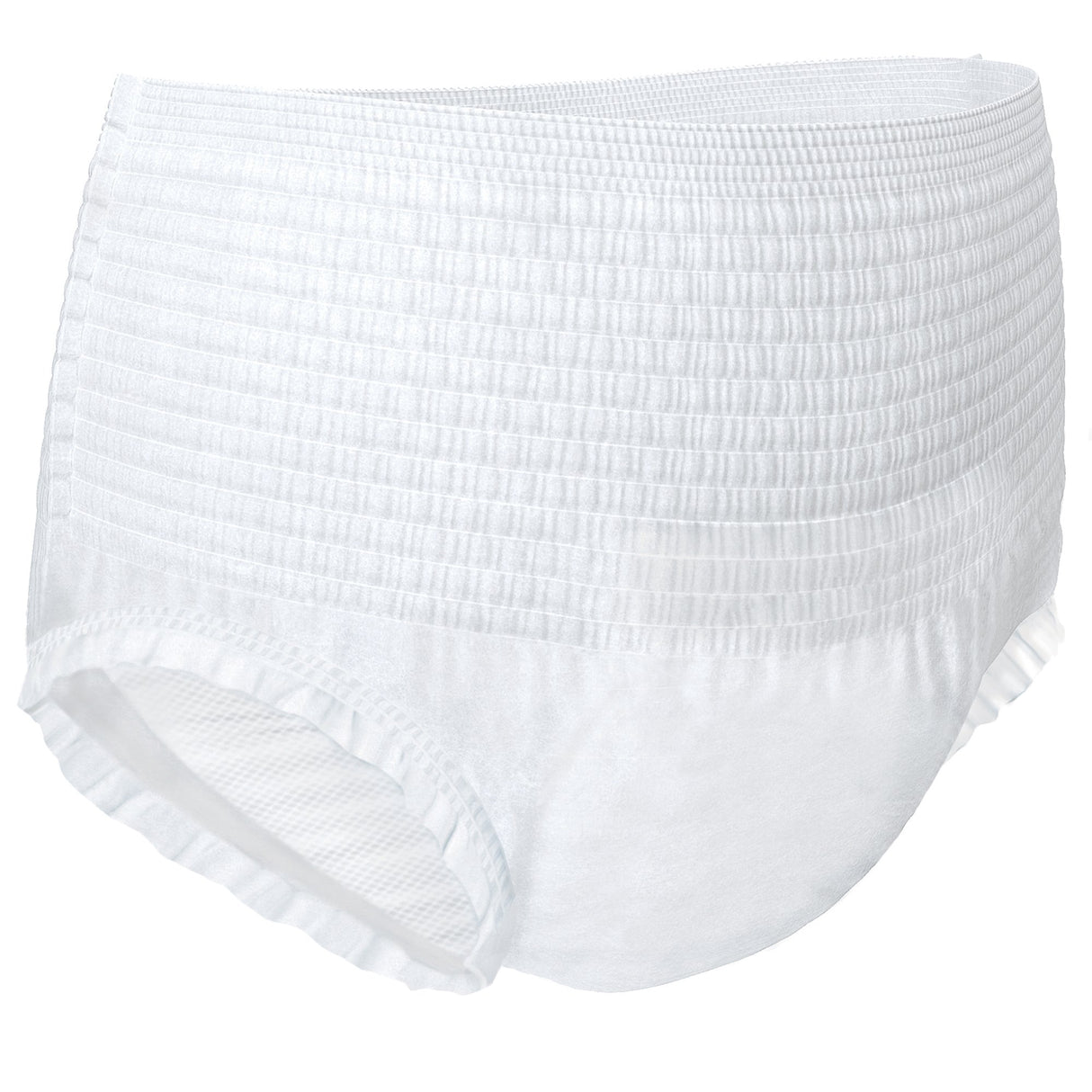Unisex Adult Absorbent Underwear TENA Dry Comfort Pull On with Tear Away Seams Large Disposable Moderate Absorbency