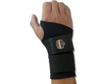 Wrist Support ProFlex® 670 Ambidextrous Double Strap Neoprene Left or Right Hand Black X-Large - BeHope