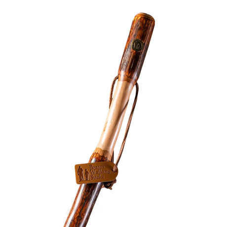 Walking Stick Brazos™ Twisted Wood 41 Inch Height Hickory - BeHope