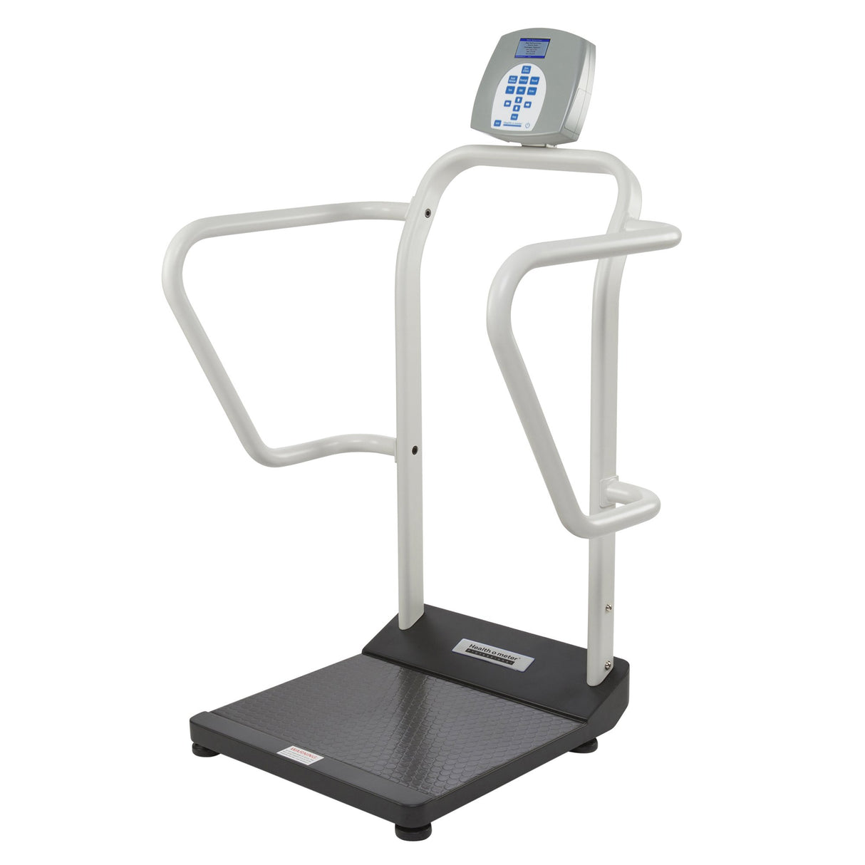 Physician Scale ADA Compliant Health O Meter® LCD Display 1000 lbs. / 454 kg Capacity Black / White AC Adapter / Battery Operated - BeHope