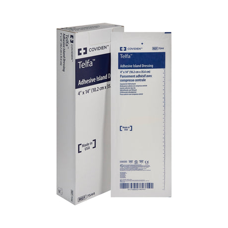 Island Dressing Telfa™ 4 X 14 Inch Rectangle Sterile - BeHope