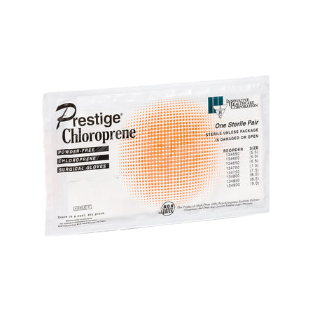 Surgical Glove DermAssist® Prestige® Size 6.5 Sterile Polyisoprene Standard Cuff Length Fully Textured Ivory Not Chemo Approved - BeHope
