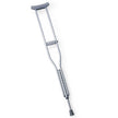 Underarm Crutches Guardian Tall Adult 5 Foot 10 Inch to 6 Foot 6 Inch User Height Aluminum Frame 300 lbs. Weight Capacity - BeHope