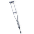 Underarm Crutches Guardian Tall Adult 5 Foot 10 Inch to 6 Foot 6 Inch User Height Aluminum Frame 300 lbs. Weight Capacity - BeHope