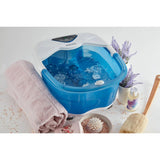 Foot Bath with Heat Boost HoMedics® Salt-N-Soak Pro Blue / White Plastic - BeHope