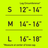 Knee Support Spark Kinetic Knee Large Without Fastening 16 to 18 Inch Knee Circumference Left or Right Knee - BeHope