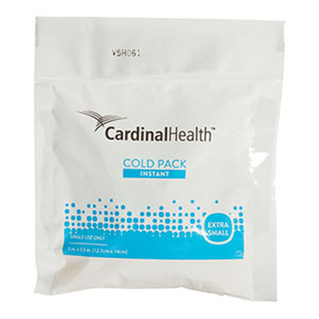Instant Cold Pack Cardinal Health™ General Purpose X-Small 5 X 5-1/2 Inch Plastic / Ammonium Nitrate / Water Disposable - BeHope
