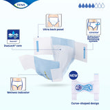 Unisex Adult Incontinence Brief TENA Dry Comfort™ X-Large Disposable Moderate Absorbency - BeHope