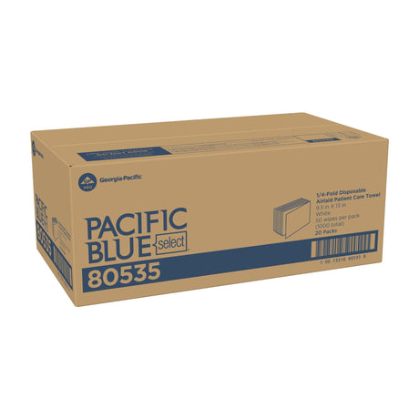 Washcloth Pacific Blue Select® 9-1/2 X 13 Inch White Disposable - BeHope