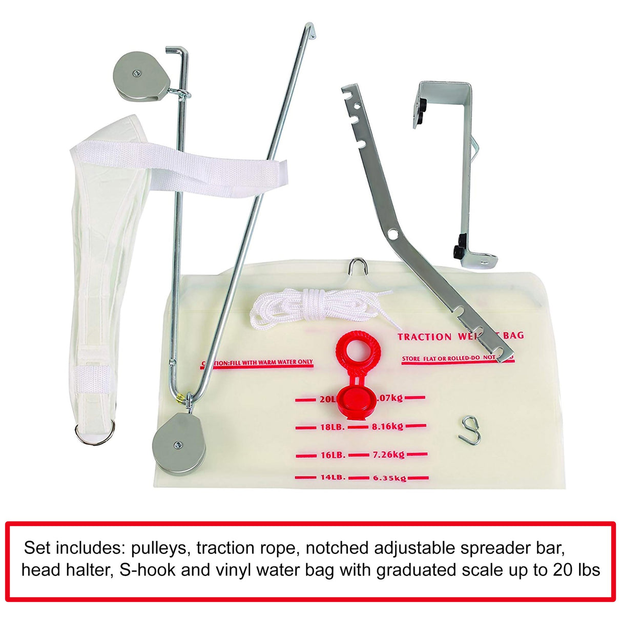 DMI® Overdoor Cervical Traction Kit One Size Fits Most - BeHope